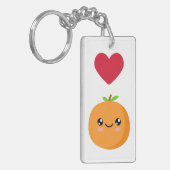 Ik hou van Sinaasappels Sleutelhanger (Voorkant Links)