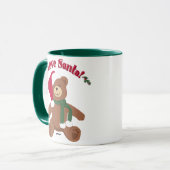Ik hou van Sinterklaas! Kerst Teddybeer Mok (Voorkant links)