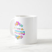 Ik hou van Sitting Koffiemok (Voorkant links)