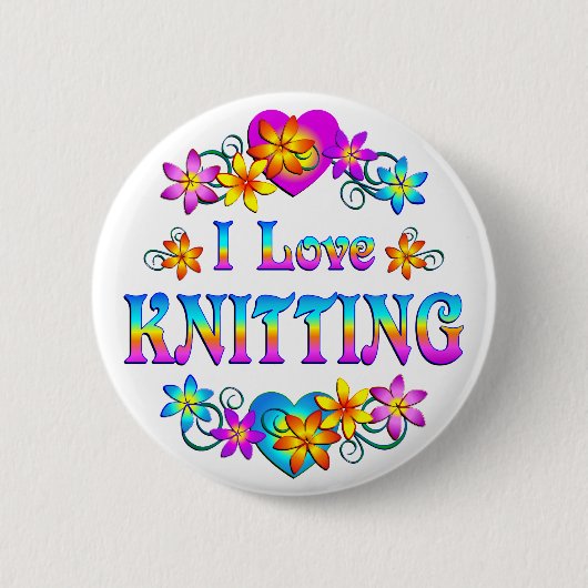 Ik hou van Sitting Ronde Button 5,7 Cm (Voorkant)
