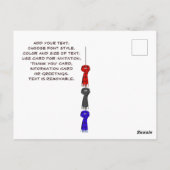 Ik hou van sjaals! briefkaart (Achterkant)