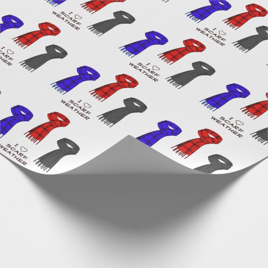 Ik hou van sjaals! cadeaupapier (Hoek)