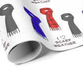 Ik hou van sjaals! cadeaupapier (Rol Hoek)