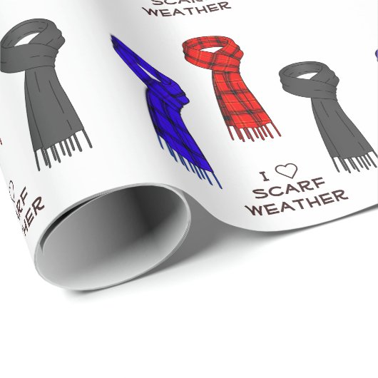 Ik hou van sjaals! cadeaupapier (Rol Hoek)