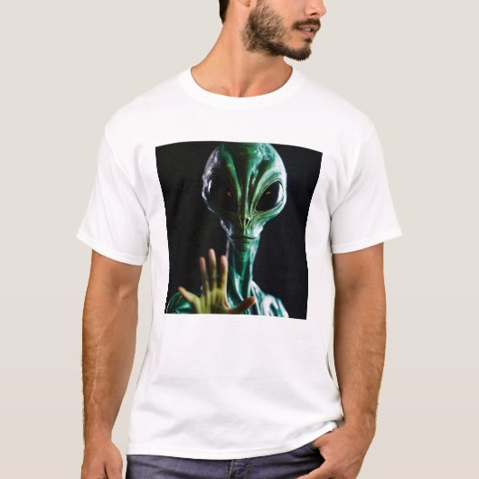 Ik hou van Sjabloon Aliance Mannen T Shirt (Voorkant)