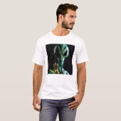 Ik hou van Sjabloon Aliance Mannen T Shirt (Voorkant volledig)