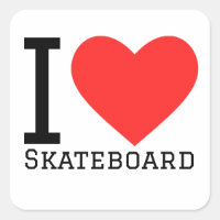 Ik hou van skateboard