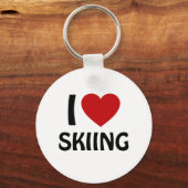 Ik hou van SKIËN Sleutelhanger (Voorkant)