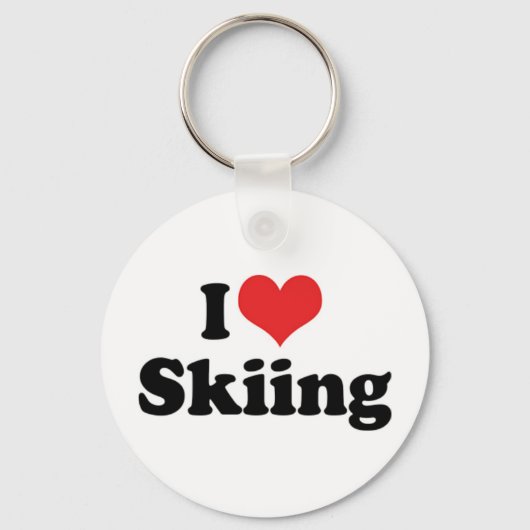 Ik Hou Van Skien Sleutelhanger (Voorkant)