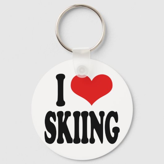 Ik hou van Skien Sleutelhanger (Voorkant)