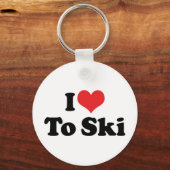 Ik Hou Van Skien Sleutelhanger (Voorkant)