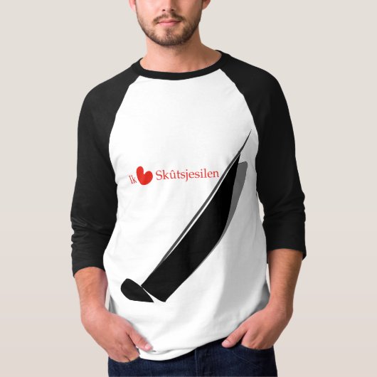 Ik hou van Skutsjesilen. T-shirt (Voorkant)