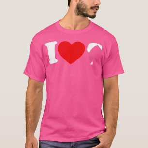 Ik hou van Skydiving voor Skydiver Cool Air Sports T-shirt