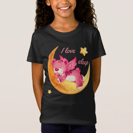 Ik hou van slaap T-shirt (Voorkant)