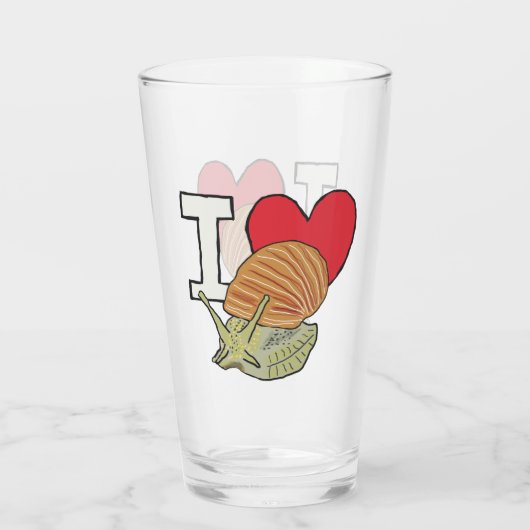 Ik hou van slakken glas (Achterkant)