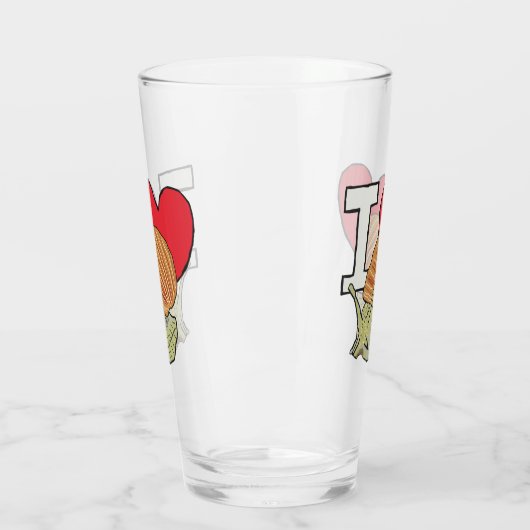 Ik hou van slakken glas (Links)