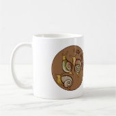 Ik hou van slakkenpost koffiemok (Links)