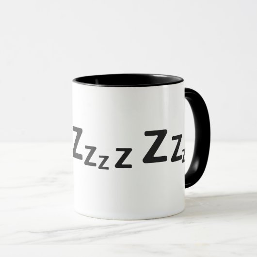 Ik hou van slapen mok (Voorkant rechts)