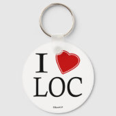 Ik hou van sleutelhanger (Voorkant)