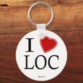 Ik hou van sleutelhanger (Voorkant)
