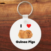 Ik hou van Sleutelhanger cavia's (Voorkant)