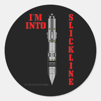 Ik hou van Slickline, Draadlijnolie, Olieveld, Sti Ronde Sticker