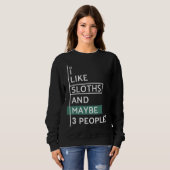 Ik hou van Slots en misschien 3 mensen Trui (Voorkant volledig)