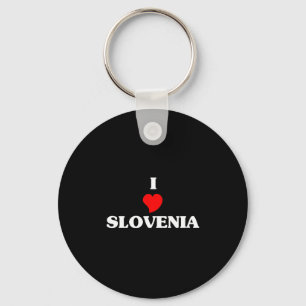 Ik hou van Slovenië Sleutelhanger