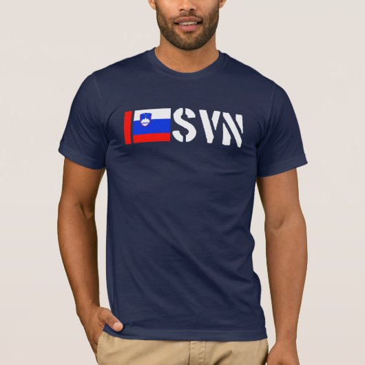 Ik hou van Slovenië T-shirt (Voorkant)