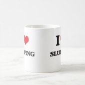 Ik hou van Slurping Koffiemok (Center)