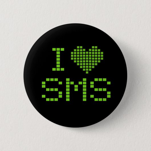 Ik hou van SMS - button (Voorkant)