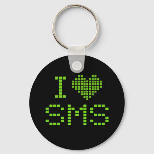 Ik HOU VAN SMS - sleutelhanger