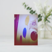 Ik hou van Snailmail - Ballonnen Briefkaart (Staand voorkant)