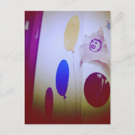 Ik hou van Snailmail - Ballonnen Briefkaart