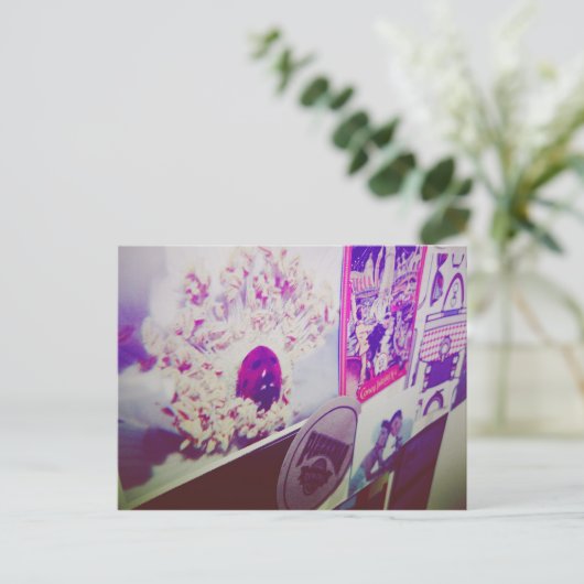 Ik hou van Snailmail - een wonderland van herinner Briefkaart (Staand voorkant)