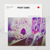 Ik hou van Snailmail - een wonderland van herinner Briefkaart (Voorkant / Achterkant)