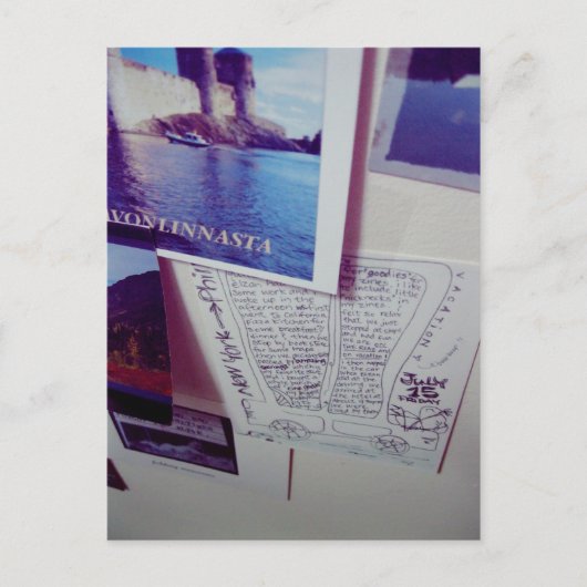 Ik hou van Snailmail - Groeten uit de wereld Briefkaart (Voorkant)