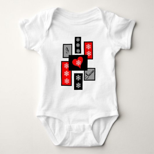 Ik hou van sneeuw romper (Voorkant)