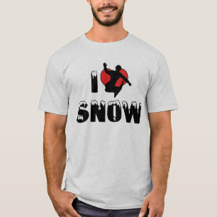 Ik Hou Van Sneeuw T-Shirt
