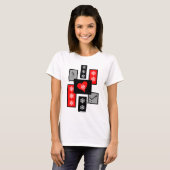 Ik hou van sneeuw t-shirt (Voorkant volledig)
