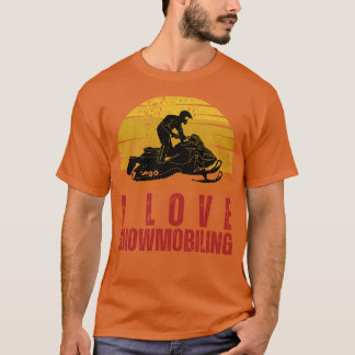 Ik hou van sneeuwscooters 6 t-shirt