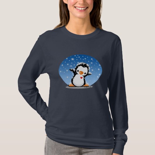 Ik hou van sneeuwShirt T-shirt (Voorkant)