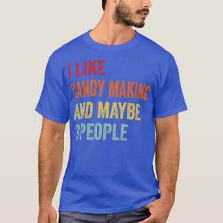 Ik hou van Snoep dat misschien 3 mensen maakt T-shirt