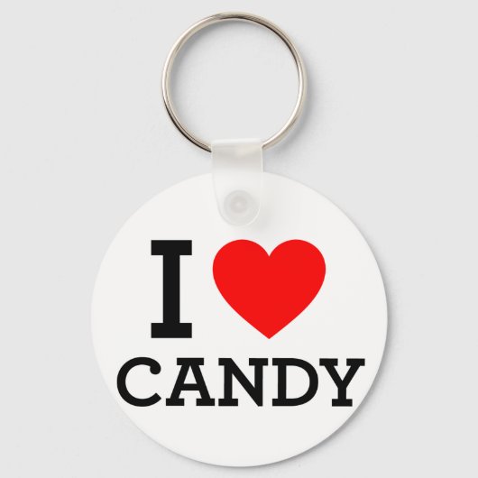 Ik hou van Snoep. Sleutelhanger (Voorkant)