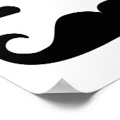 Ik hou van snor poster (Hoek)