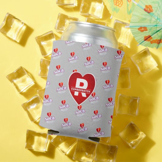 IK HOU VAN SOCA OP GRIJS BLIKJESKOELER (Insitu Zomer)