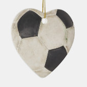 Ik hou van Soccer Kerstboom Ornament Gift Idee (Rechts)