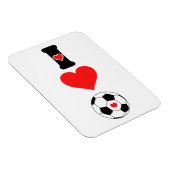 Ik hou van Soccer Magnet Magneet (Rechterzijde)