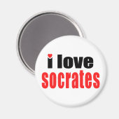 Ik hou van Socrates Magneet (Voorkant / Achterkant)