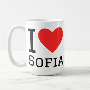 Ik hou van Sofia  Koffiemok